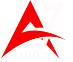a1 logo white