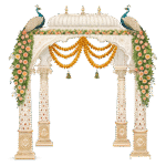 —pngtree—grand indian wedding mandap with 21309962